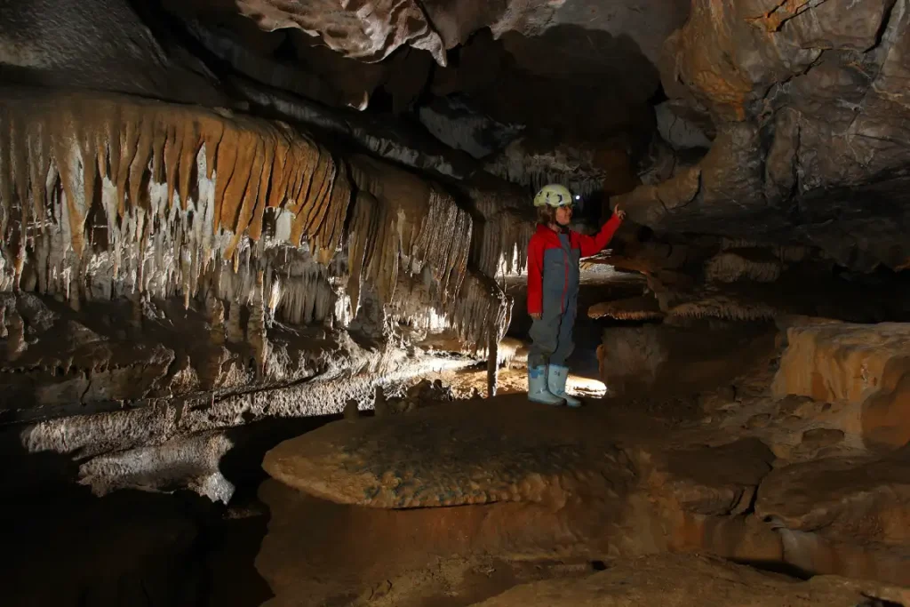 image 6 "spéléologie en Ariège" grotte de siech